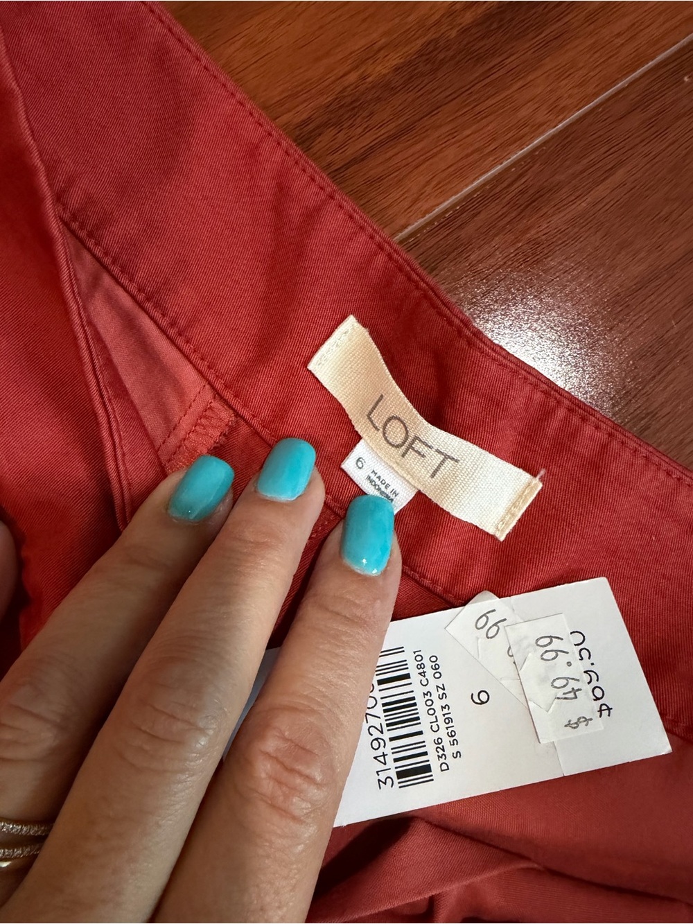 Loft wide-leg cotton pants - Picture 5 of 5